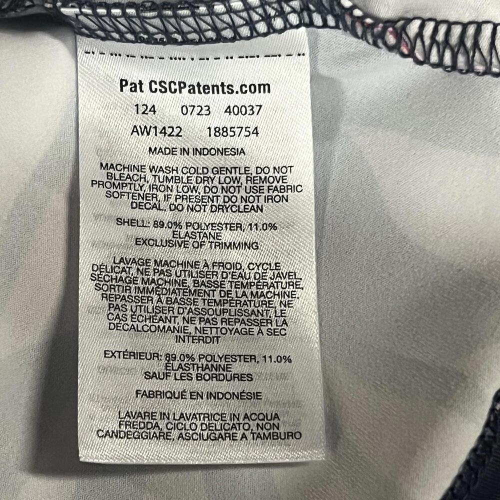 Women's Columbia Chili River Omni-Wick SPF 50 Pink Navy Leaf Dress XXL Pockets - Picture 8 of 9